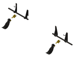 STALK STOMPER® MOUNTING KIT FOR DRAGO ® SERIES II, 12 ROW, 30″ CORN HEADS (2 ROWS) – 992-LANSSDR1230R2