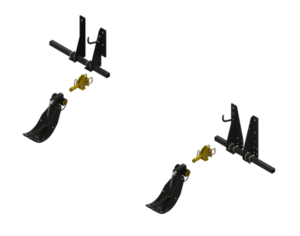 STALK STOMPER® MOUNTING KIT FOR DRAGO ® SERIES II, FOLDING 12 ROW, 30″ CORN HEADS (2 ROWS) – 992-LANSSDR1230R2F