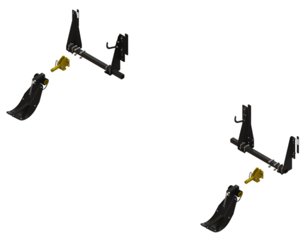 STALK STOMPER® MOUNTING KIT FOR DRAGO ® SERIES II, 6 ROW, 30″ CORN HEADS (2 ROWS) – 992-LANSSDR630R2