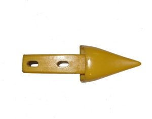 H148121-YP : PLASTIC WEAR TIP FOR ORIGINAL JD PERMA-GLIDE YELLOW