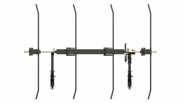 4 Row 24" - 34" Down Corn Reel - Complete – 190-4R30 - Image 4