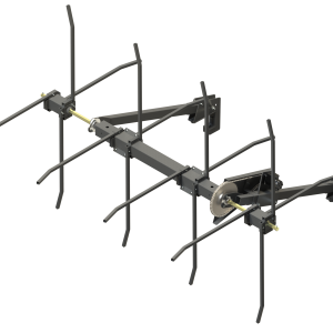 Isometric rendering of Bish Corn Reel – 4 row, 30-inch model