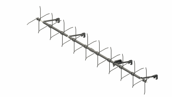 10 Row 36" - 40" Down Corn Reel - Complete – 190-10R40