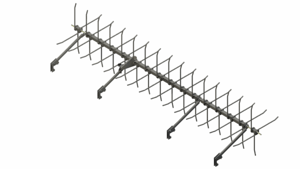 16 Row 20" Down Corn Reel – Complete - 190-16R20 - Image 3