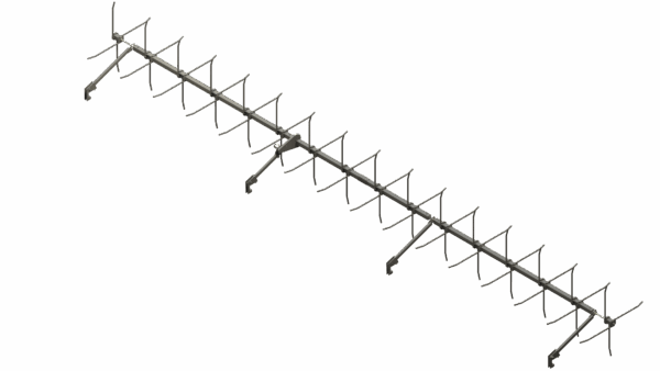 16 Row 36" - 40" Down Corn Reel – Complete - 190-16R40 - Image 3