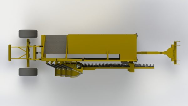 FiberCut - 4 Arms 12' Arm Length is a multi-height sickle mower