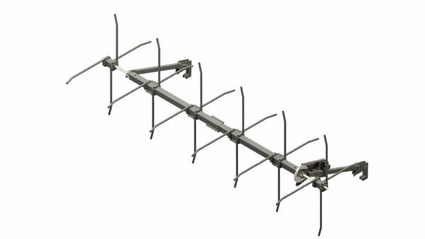 6 Row 36" - 38" Down Corn Reel - Complete - 190-6R36-38