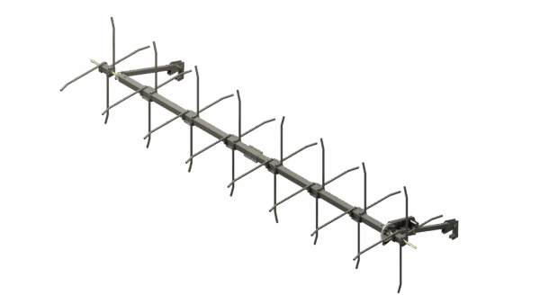 8 Row 36" - 38" Down Corn Reel - Complete - 190-8R36-38