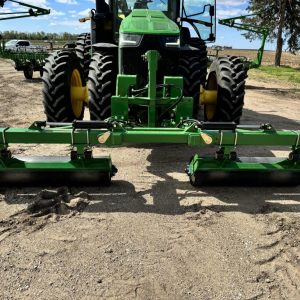 Front three point stalk roller system (52" green)