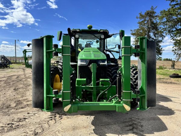 Front three point stalk roller system (52" green) - Image 4