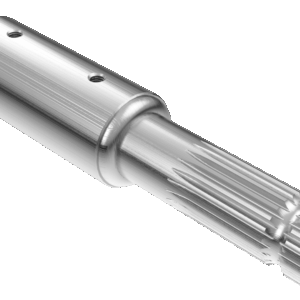 ISO view of F 1-1/8 Hex x M 1-3/8 21SP x 9-1/4 Stub