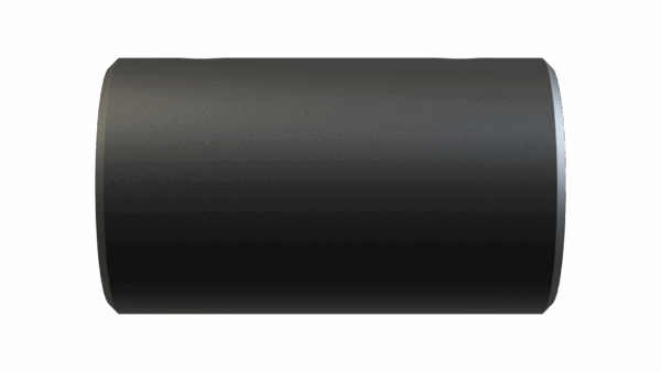 Front view of F 1″ Hex x 1-3/4″ x 3″ Coupler USA