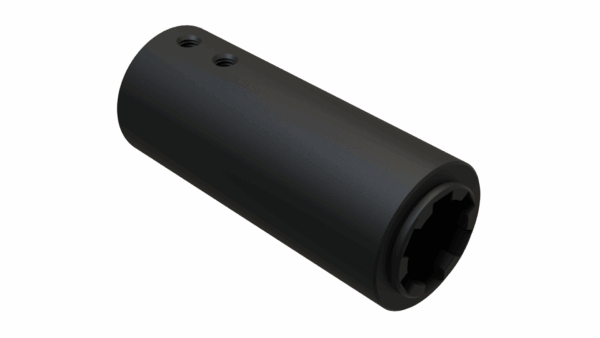 ISO view of 1-3/8 x 6-Spline Bore Bushing