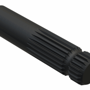 ISO view of M 1-3/8 21SP x 6 Shaft – Splined One End