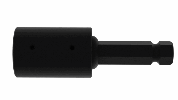 Side view of F 1-1/2 Hex x M 1-1/4 Hex x 9-1/4 Stub