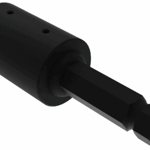 ISO view of F 1-1/2 Hex x M 1-1/4 Hex x 9-1/4 Stub