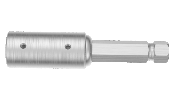 Side view of F 1-1/4 Round x M 1-1/8 Hex x 9-1/4 Stub