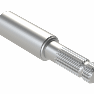 ISO view of F 1-3/8 6SP x M 1-3/8 21SP x 9-1/4 Stub