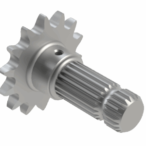 ISO view of M 1-3/8 21SP x 4 #60-14 Sprocket Repo
