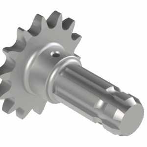 ISO view of M 1-3/8 6SP x 4 #60-14 Sprocket Repo