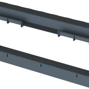 Massey Challenger to John Deere wide header adapter by Bish