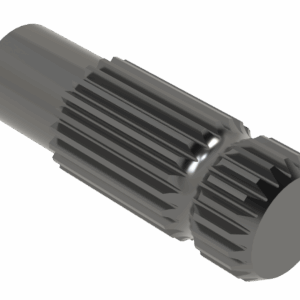 M 1-3/8 21 Spline x 4 Shaft – Turned Standard replacement part