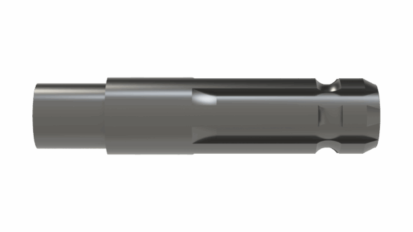 M 1-3/8 6SP x 6 Shaft - Turned - Image 2
