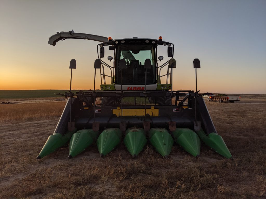 SuperCrop® LP low-profile header—front view in display position