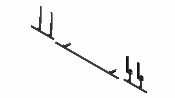ISO view of 6R30 90 Series JD Stomper Brackets