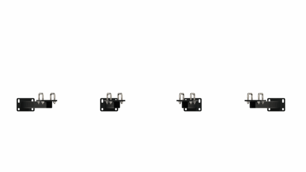 Front view of 8R30 90 Series JD Stomper Brackets showing detail