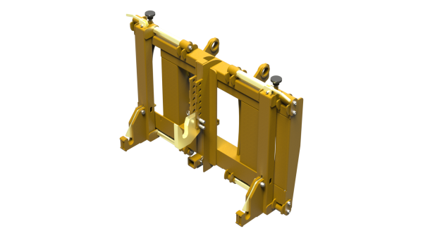 UHM 3-Point Quick Hitch for Category 1–4—streamlines implement attachment with a secure, heavy-duty design compatible with Bish Implement Movers.