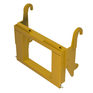 Custom Mount Assembly for JCB 532-60 telehandlers—designed for durability, precise fit, and full compatibility with Bish Implement Mover systems.