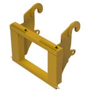 UHM JRB 416 Custom Mounting Assembly—heavy-duty attachment designed for seamless integration with Bish Implement Movers.