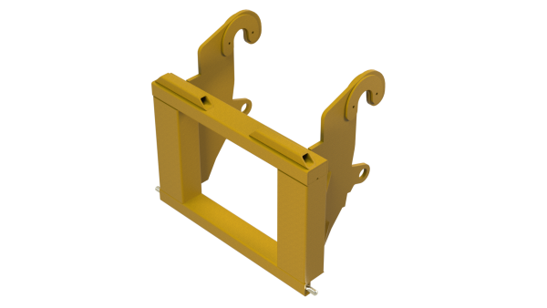 UHM JRB 416 Custom Mounting Assembly—heavy-duty attachment designed for seamless integration with Bish Implement Movers.