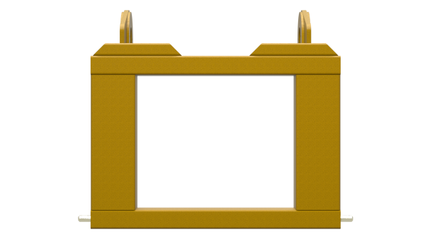 UHM JRB 416 Custom Mounting Assembly—heavy-duty attachment designed for seamless integration with Bish Implement Movers.