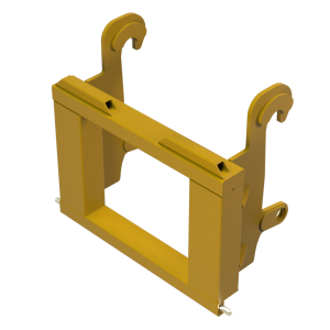 UHM JRB 418 Mounting Plate Assembly—rugged, high-strength plate for secure implement mounting with Bish Implement Movers.