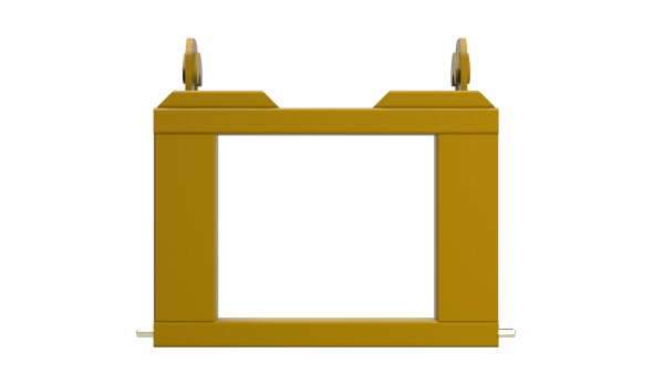 UHM JRB 418 Mounting Plate Assembly—rugged, high-strength plate for secure implement mounting with Bish Implement Movers.