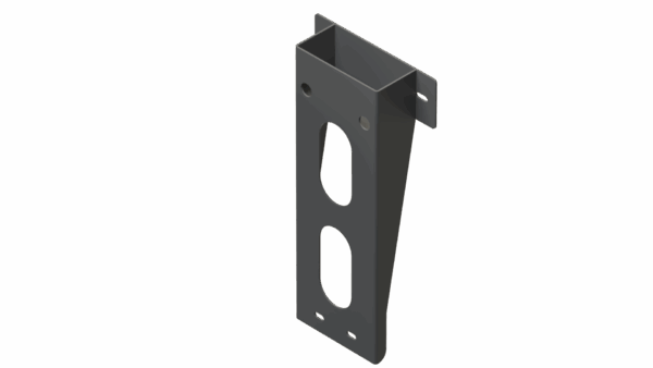 ISO view of 600S Hydraulic Corn Reel Arm Support Bracket