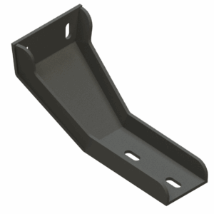 ISO view of 600S Hydraulic Corn Reel Mounting Bracket Bottom Support