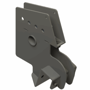 ISO view of Folding CH Corn Reel Bracket