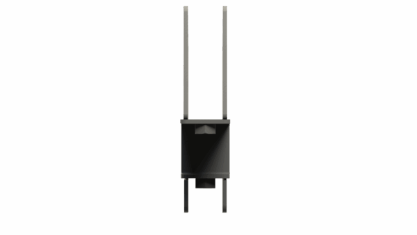 Front view of 3″ x 5″ Corn Reel Arm Mounting Bracket