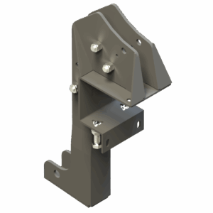 ISO view of SCC Hydraulic Mounting Bracket
