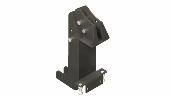 ISO view of SCC Hydraulic Mounting Bracket
