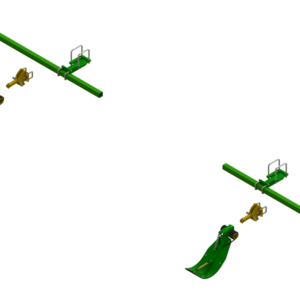 Stalk stomper kit for John Deere C8R 30-inch 2-row corn head