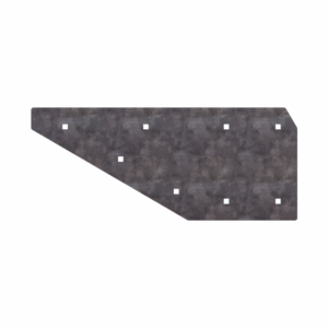 Galvanized steel tailboard spreader covers for John Deere 60 STS combines