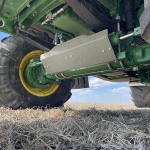 Front axle shield for John Deere F435 applicator