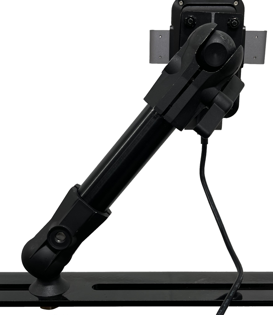 Detail of HDX large knuckle hardware