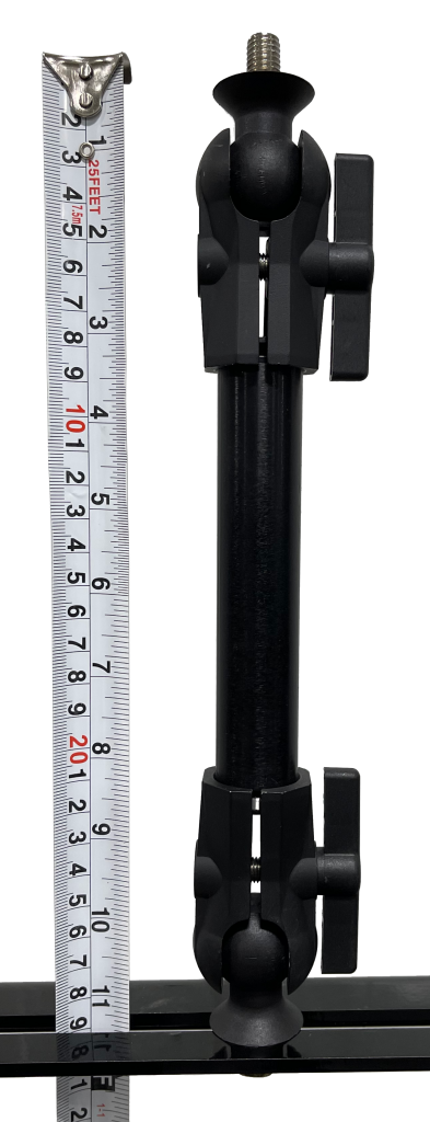 Detail of HDX 138mm dovetail hardware