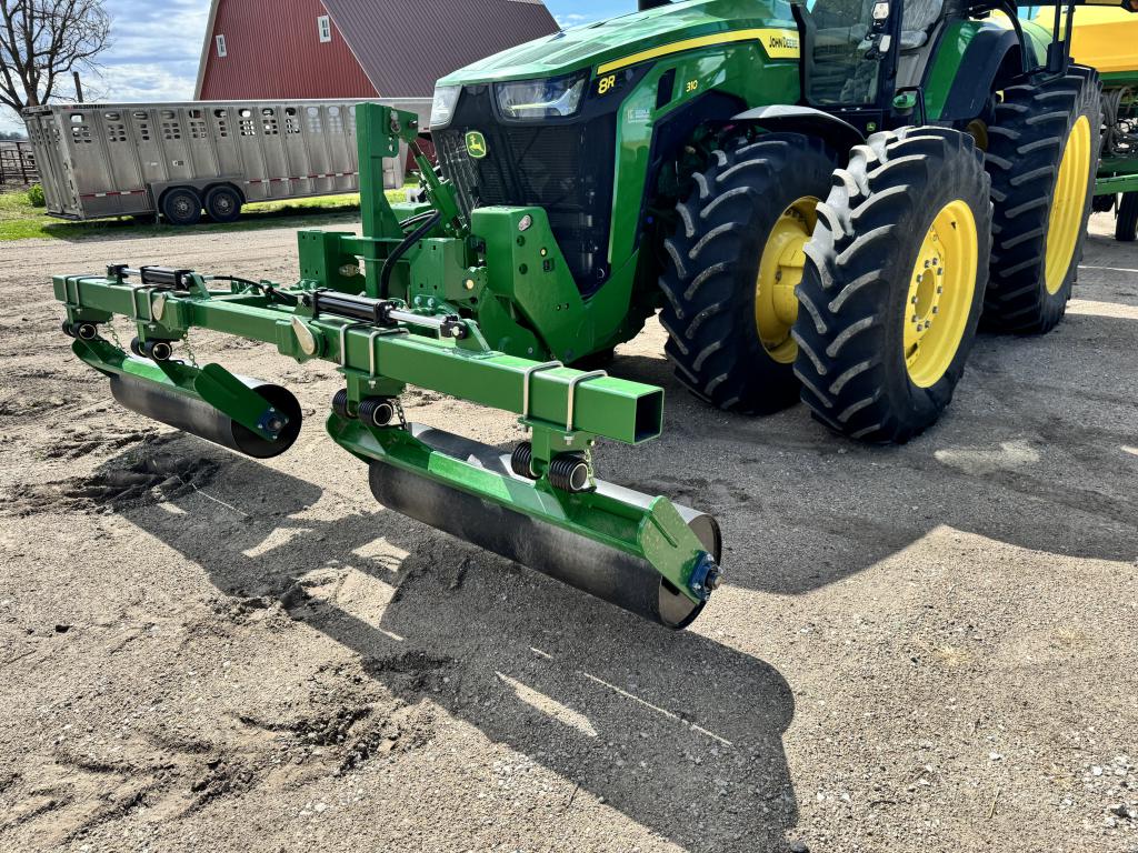 Front three point stalk roller system (74"" green) - Image 5