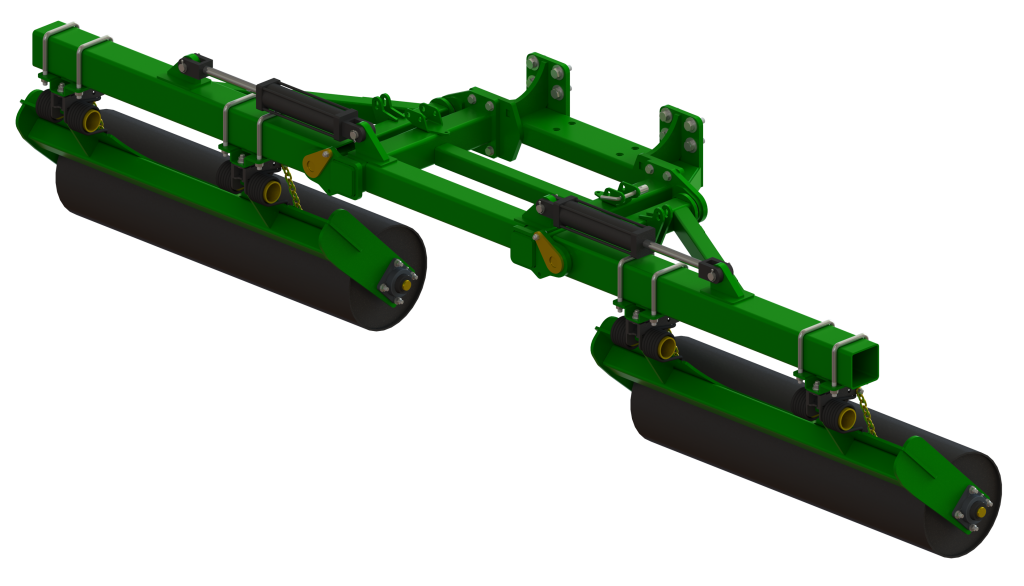 Stalk roller system for John Deere® 8RX Series tractors (52") - Image 4